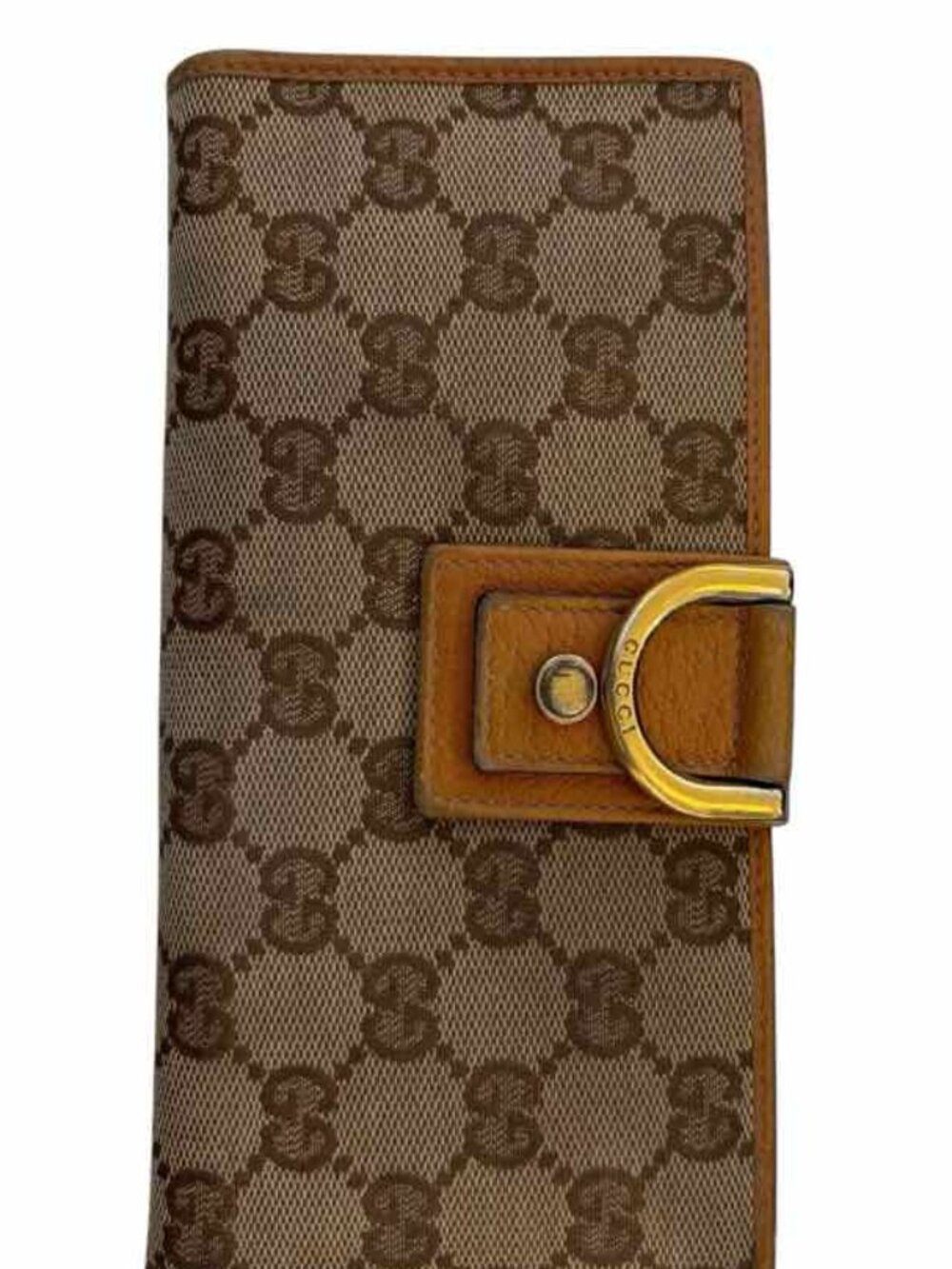 Gucci tan and beige Wallet